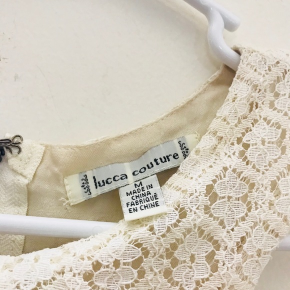 Luca Couture Lace Dress Mid-knee - Picture 4 of 5